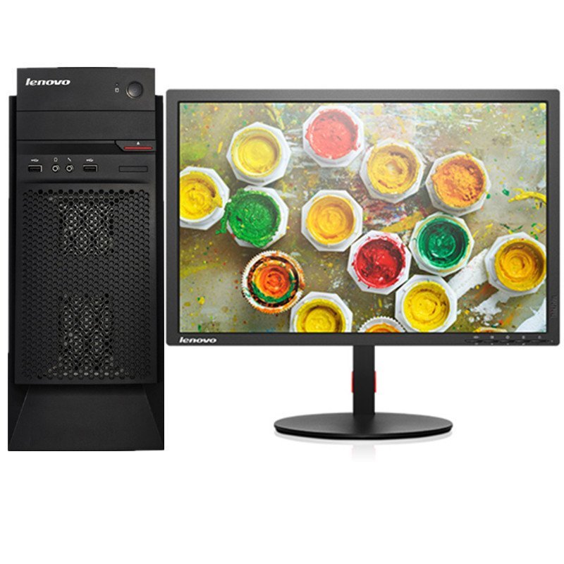 聯想(lenovo)啟天m4500 臺式機電腦 22英寸顯示器(酷睿i3-4170 4g 1t