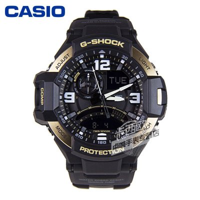 卡西歐casio男士手錶 g-shock系列運動戶外防水手錶 ga-1000-9g