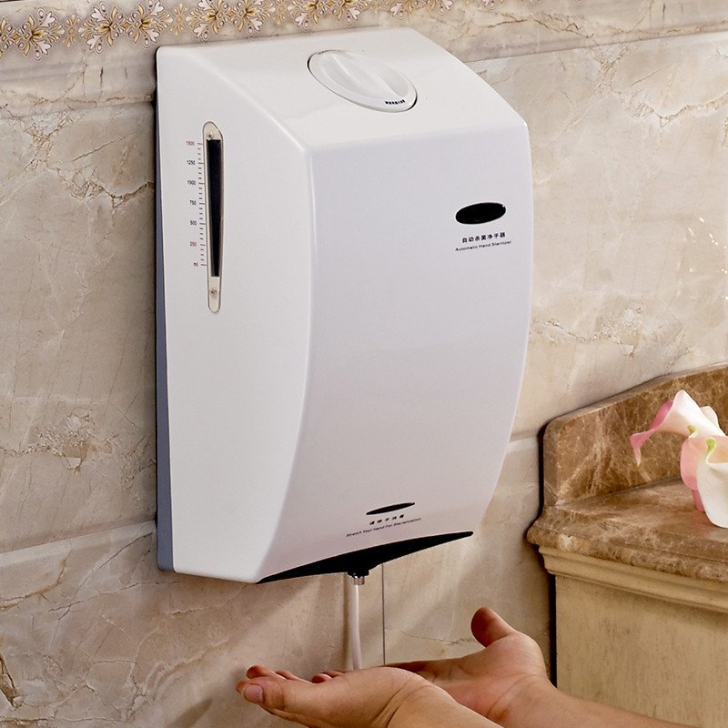 雅耐 医用酒精喷雾式手消毒器 食品厂杀菌净手器 无托盘