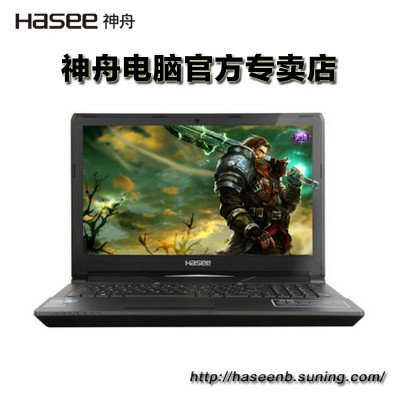 神舟(HASEE) 战神Z7M-SL7笔记本电脑(I7-6700HQ 8G 1T SSD GTX965M