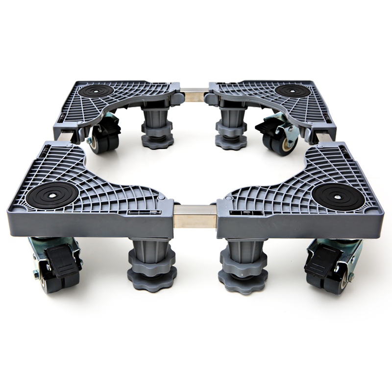 海尔洗衣机底座托架不锈钢滚筒松下三洋小天鹅八脚四双刹洗衣机底座