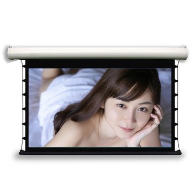 经科(JINGKE) G-100S采用进口幕料119寸16:9 电动投影幕布 高清影院投影幕可定制不同比例