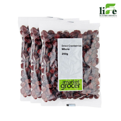 The market grocer 蔓越莓干 250g（3袋装）（澳洲直邮】