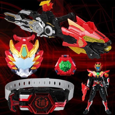 奥迪双钻铠甲勇士4捕将 超级捕将棍 捕将高级召唤腰带套装 捕狮爪