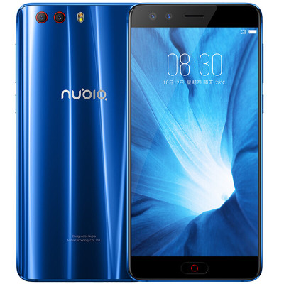 努比亚(nubia) Z17miniS 小牛8 全网通 6GB+64GB 深海蓝 移动联通电信4G手机 双卡双待