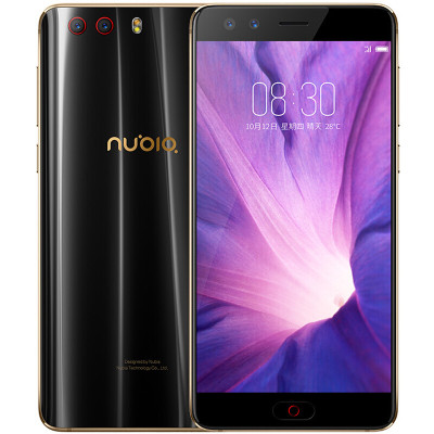 努比亚(nubia) Z17miniS 小牛8 全网通 6GB+64GB 黑金 移动联通电信4G手机 双卡双待