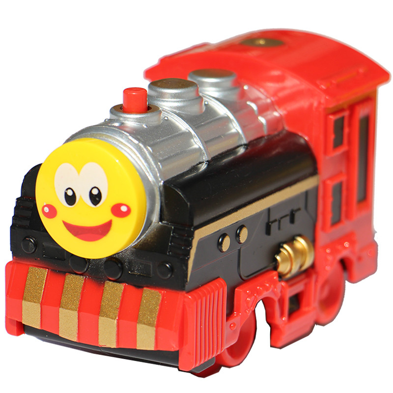 托马斯轨道火车玩具配件车头 儿童轨道车玩具电动小火车头玩具 带汽笛