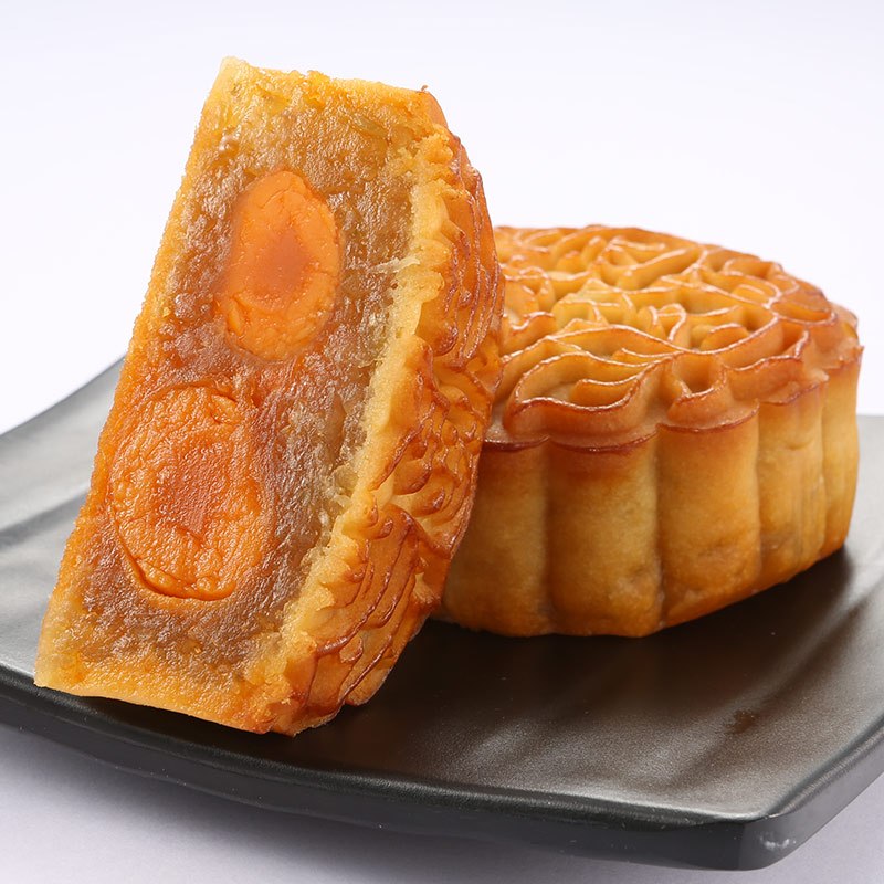 【桂林馆】宏远 陈皮双黄冬蓉月饼礼盒装700g 广式中秋月饼