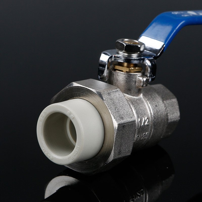 帮客材配 金潮 厨电 铜件 采暖炉单头活结铜球阀 dn25*3/4_10个/箱 一