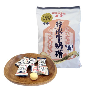 悠哈牛奶糖UHA特浓牛奶糖多口味结婚喜糖零食品袋装1000g