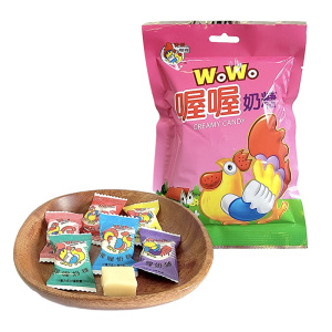 喔喔奶糖袋装150g原味奶糖婚庆结婚喜糖年货休闲零食品