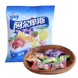 阿尔卑斯特浓牛奶硬糖焦香源味草莓缤纷乐果袋装150g婚庆结婚喜糖