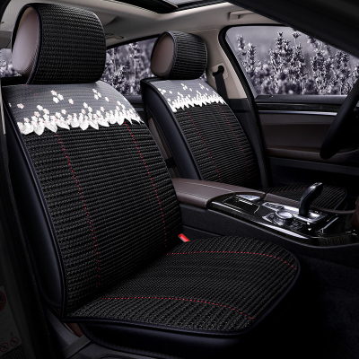 汽车坐垫四季通用座垫夏天全包冰丝椅套蓝鸟骐达骊威阳光起亚K3K5K2智跑KX5狮跑福瑞迪马自达3昂克赛拉CX-4阿特兹