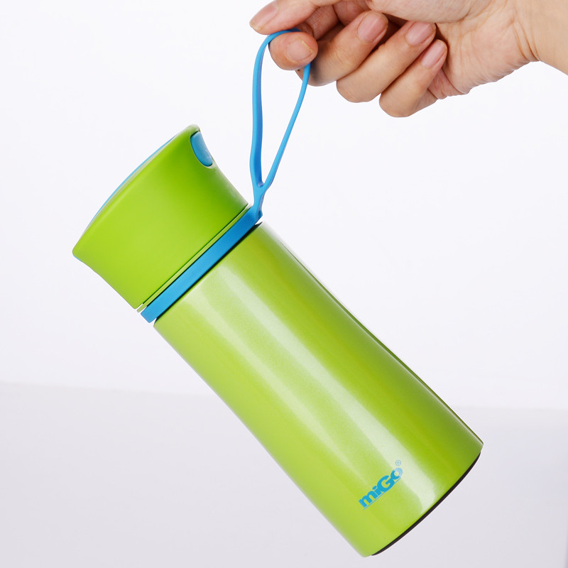 35l便携带吸管杯子可爱高档水杯 车载随行水壶