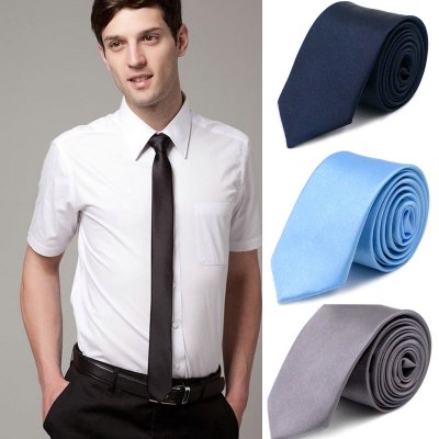 5cm韩版窄领带男女士/学生/结婚伴郎团体休闲小领带新郎红色黑色个性