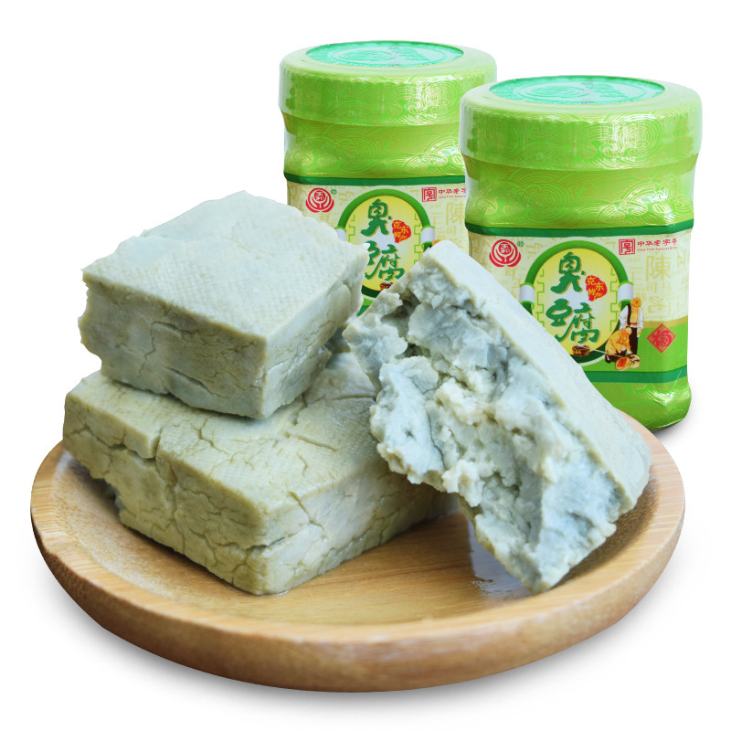 克东县特产 正宗黑龙江克东人和春臭豆腐 玉和方瓶臭豆腐250g
