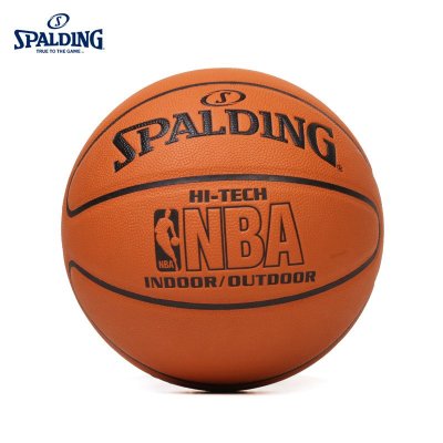 SPALDING斯伯丁旗舰店NBA总裁签名室内室外通用篮球PU七号篮球(标准男子比赛用球) 74-600Y