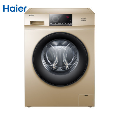 海尔（Haier) EG80B829G 8公斤变频滚筒洗衣机（琥珀金）