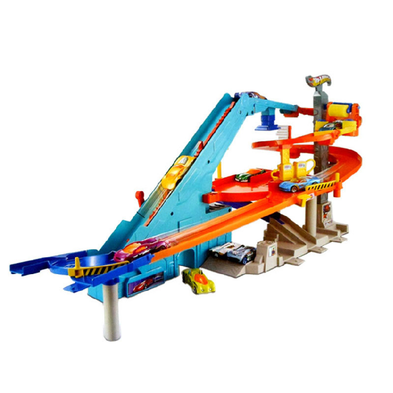 风火轮电动多功能汽车世界套装bgj18小跑车火辣轨道赛道男孩玩具