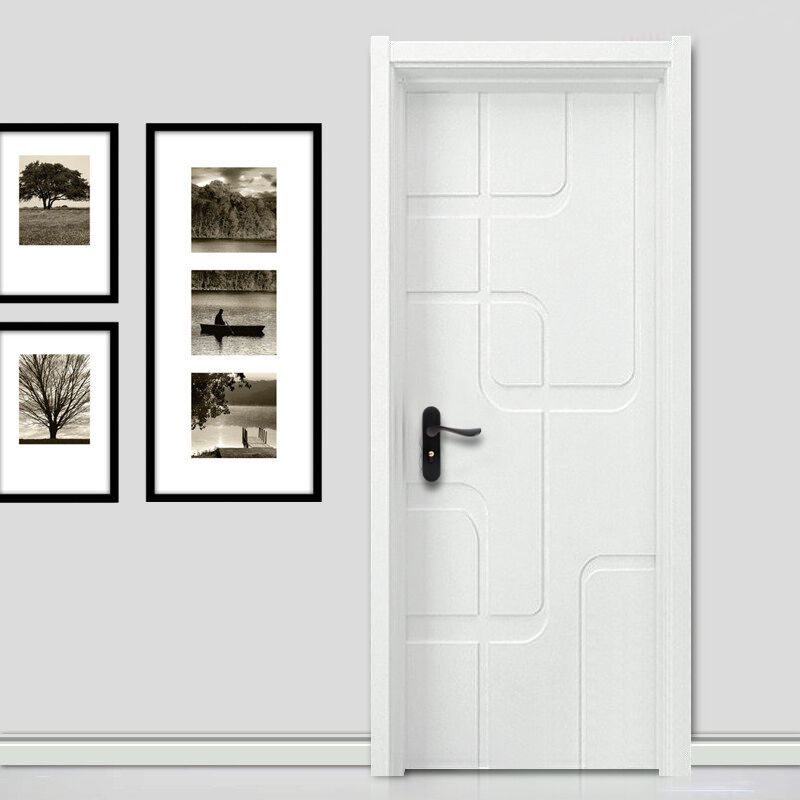 塞纳春天木门造型门室内门套装门烤漆房门卧室门个性时尚款型号230