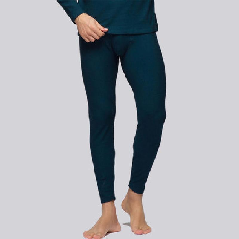 miiow/猫人保暖内衣秋冬款加厚加绒保暖裤男棉质中厚修身打底裤,尺码