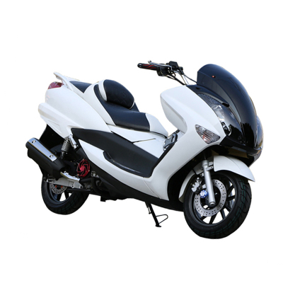 新宝 新世纪尚凯摩托车 T3 T6 T8燃油摩托车酷车助力踏板车 棕色