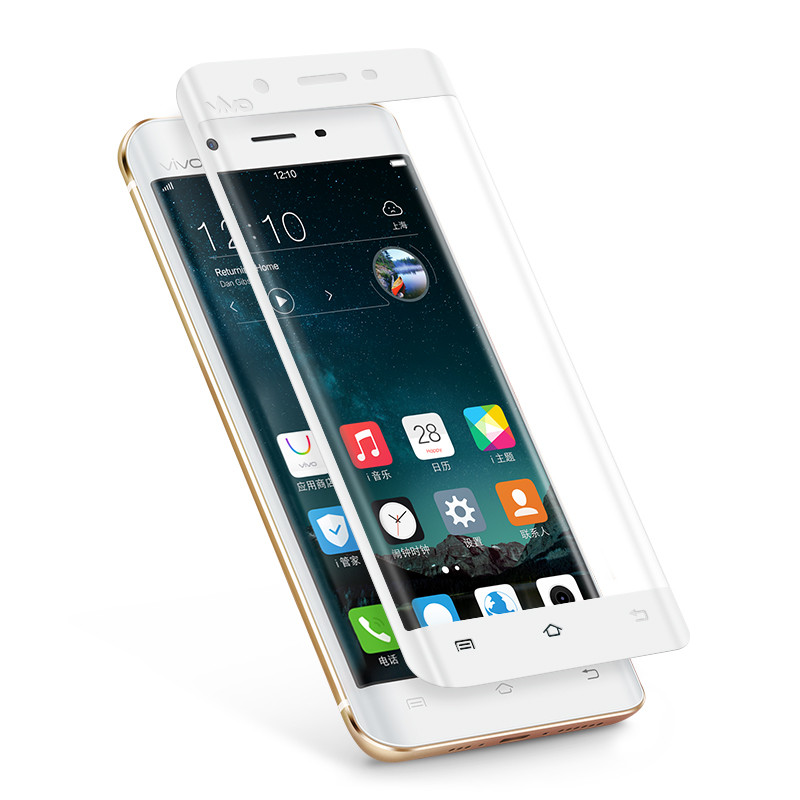 聚喜缘 步步高vivo xplay5全屏钢化膜 xplay5a全屏覆盖手机膜3d曲面