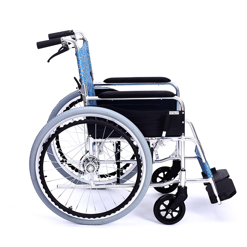 一期一会日本进口品牌轮椅折叠轻便便携老人助行车手推车代步车