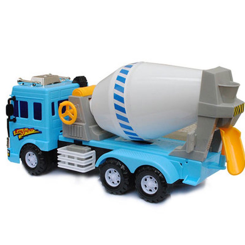 大混凝土搅拌车模型大号水泥罐车惯性工程车男童儿童玩具车男孩2017