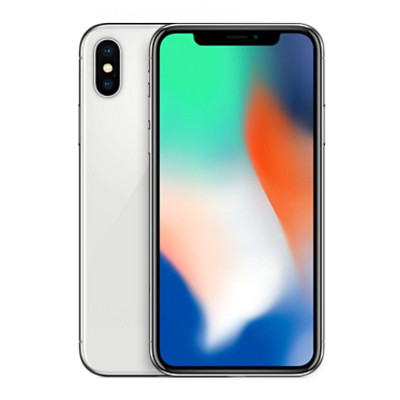 苹果(apple) iphone x 港版全屏手机5.8英寸 face id 银色 64gb