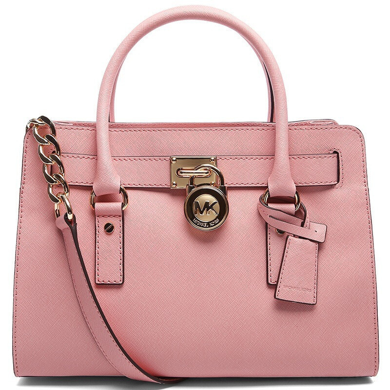 科尔斯 mk女士汉密尔顿中号笑脸锁头包单肩手提包多色选30s2ghms3l