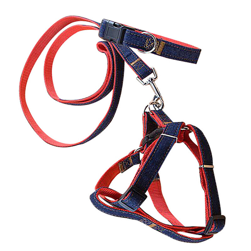 狗链 狗狗牵引绳 狗链子大型犬中型犬狗绳子 拉布拉多金毛狗链胸背带