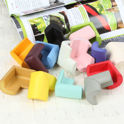 Amyoung4个装-宝宝防撞角婴儿安全防护角防撞角安全桌角加厚优质NBR粉色