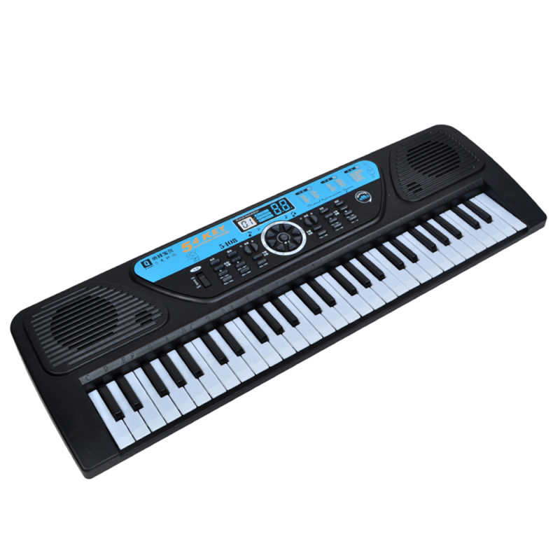 俏娃宝贝 儿童教学54键多功能儿童入门初学电子琴 jsd5408