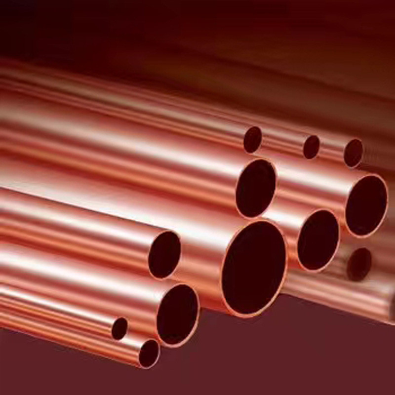 帮客材配 中央空调铜管直管(中央空调材料)(外径Φ22)直管5米1条 拍前
