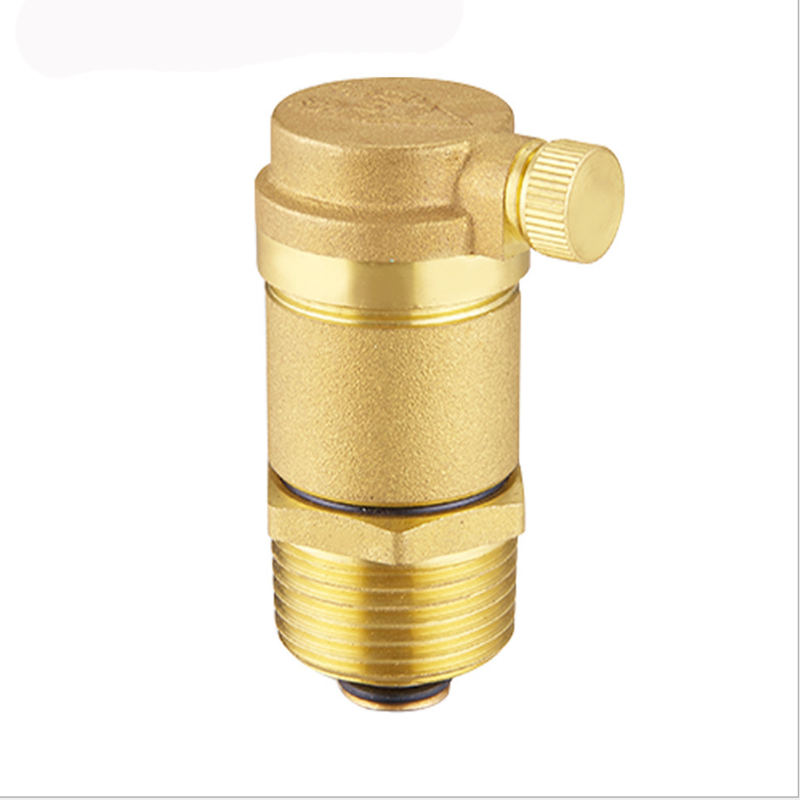 黄铜自动排气阀暖气管道水管快速排气阀dn25