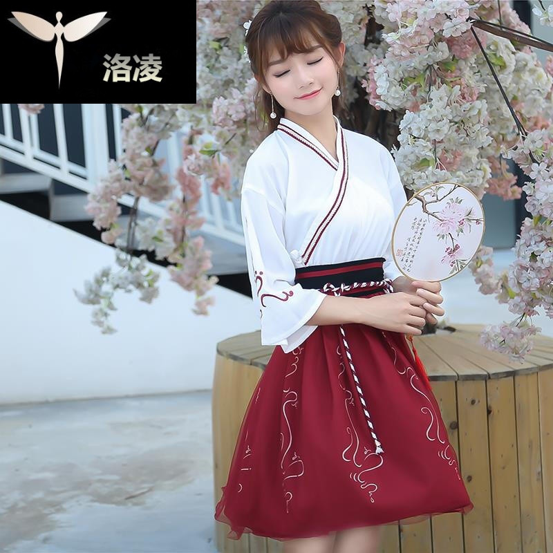 皇家姐妹改良汉服古装女交领襦裙中国风古风日