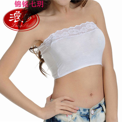 锦铭七玥抹胸 性感百搭防走光裹胸 木代尔贴身透气薄吸汗