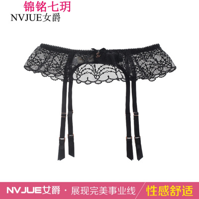 锦铭七玥新款上市 欧美复古性感蕾丝吊袜带诱人拉长腿线欧美女士 厂