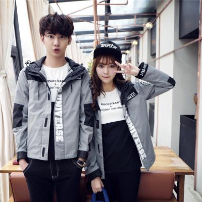 2017新款年春装新款韩版修身短款男士外套夹克潮牌情侣装外套