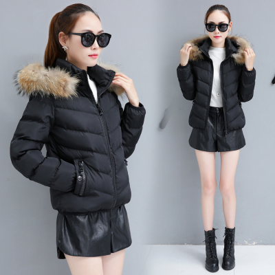 棉衣女短款2017新款冬装时尚韩版显瘦羽绒棉服冬季棉袄百搭短外套