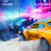 AOC Q27V3/WS 27英寸电脑显示器2K高清IPS广视角75Hz低蓝光不闪屏家用办公设计游戏 白色