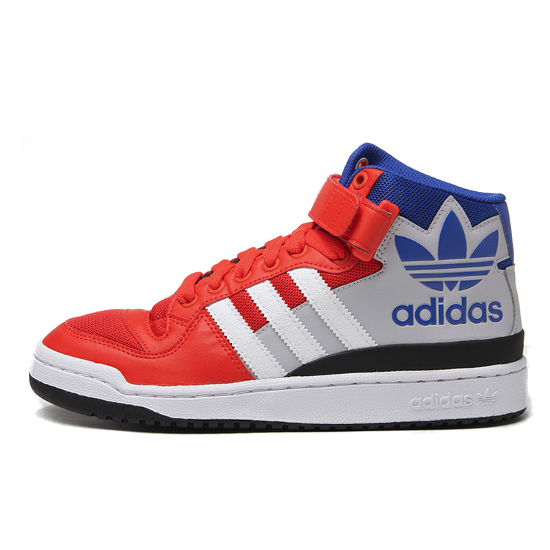阿迪达斯三叶草男鞋2017春季新款高帮运动板鞋休闲鞋aq3177