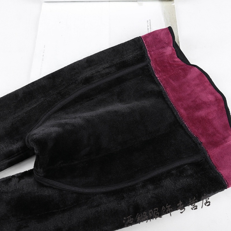 正品暖芯热力棉质保暖裤加绒加厚毛裤东北棉裤女士打底裤