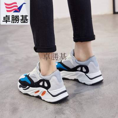 女鞋加绒运动鞋女秋冬季女鞋新款保暖棉鞋子韩版学生二棉百搭冬鞋