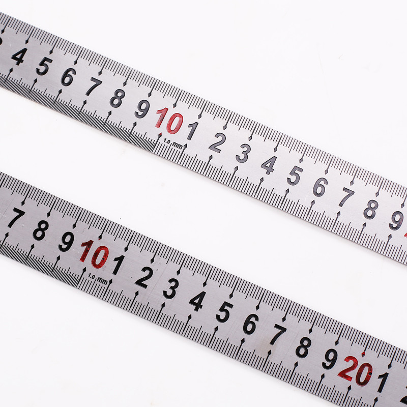 长城精工不锈钢/钢直尺/钢板尺/150毫米/300/500/600毫米/1米1.5米2米