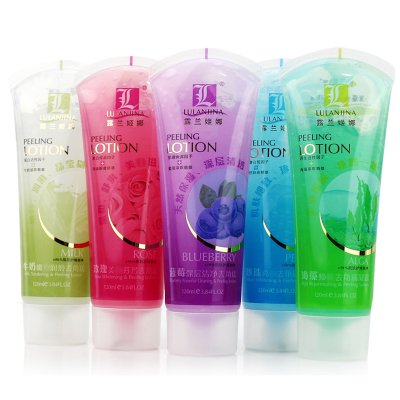 露兰姬娜海藻去角质啫喱面部去角质死皮深层清洁控油补水保湿男女120g包邮