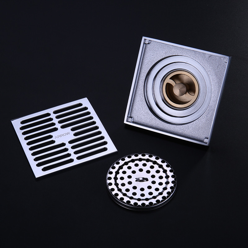 箭牌卫浴 六防地漏卫生间下水道洗衣机防虫鼠地漏防臭内芯