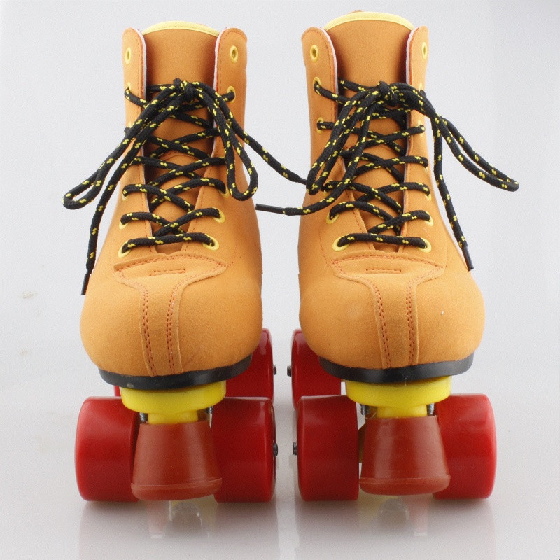 新品新款溜冰鞋成人 双排轮儿童四轮旱冰鞋初学者男女闪光轮