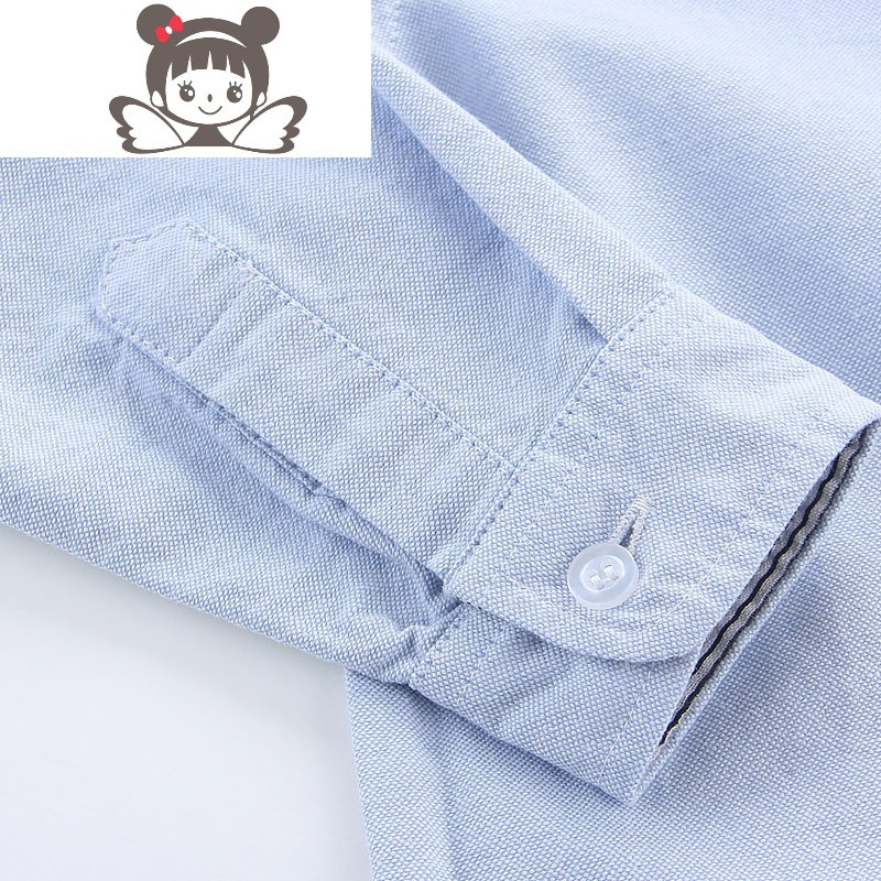 2017春款童装 男童新款长袖衬衫 儿童色百搭休闲长袖衬衣潮